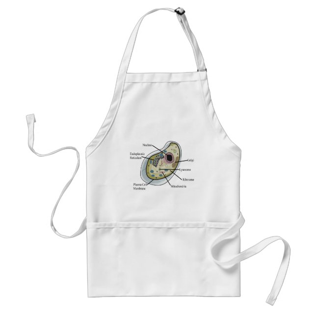 Tablier T-shirts de biologie de cellule humaine (Devant)