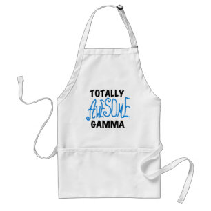 Tablier T-shirts et cadeaux bleus gamma totalement