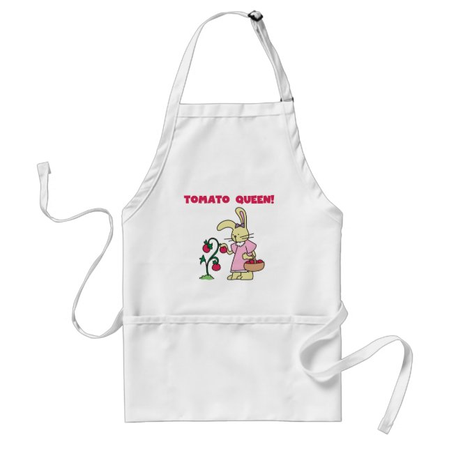 Tablier T-shirts et cadeaux de la Reine de tomate (Devant)