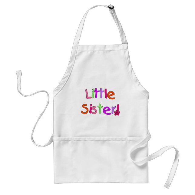 Tablier T-shirts et cadeaux de petite soeur (Devant)