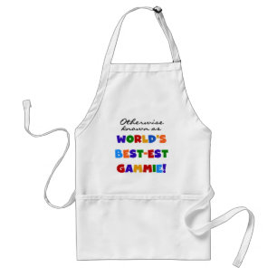 Tablier T-shirts et cadeaux du Meilleur-est Gammie du