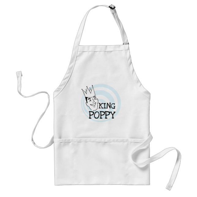 Tablier T-shirts et cadeaux King Poppy (Devant)