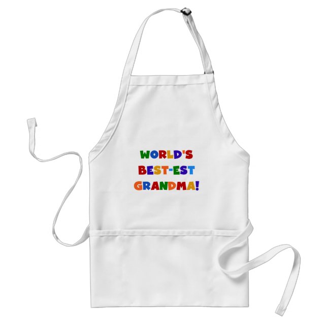 Tablier T-shirts et cadeaux lumineux de grand-maman du (Devant)