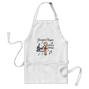 Tablier T-shirts et Cadeaux pour Joueur de Clarinette Homm