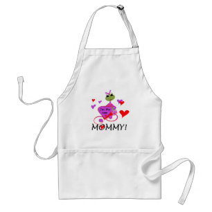 Tablier T-shirts et cadeaux pour maman nouvelle grenouille