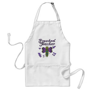 Tablier T-shirts et cadeaux préscolaires de professeur de