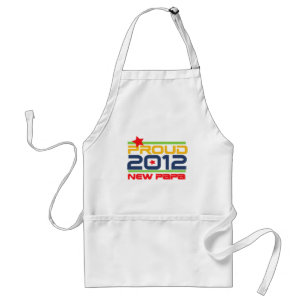 Tablier T-shirts et cadeaux Proud New Papa 2012