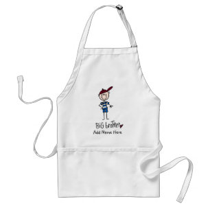 Tablier T-shirts personnalisés et cadeaux de frère