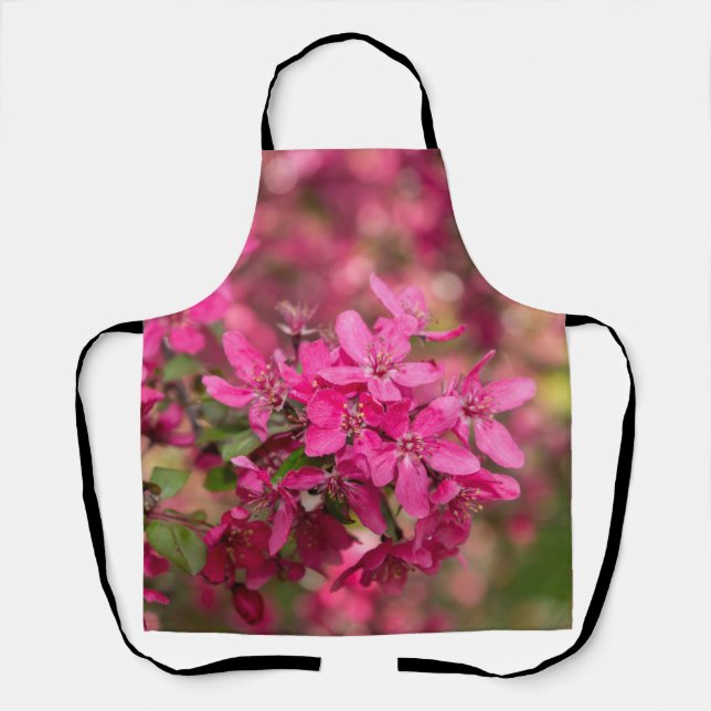 Tablier Tabac Pomme fleurit (Recto)