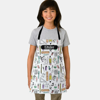Tablier Tabard d'art à impression personnalisée sur tout l