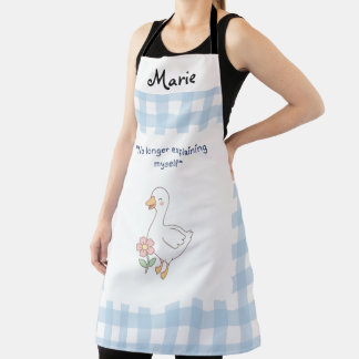 Tablier Tabard de cuisine tout-imprimé Sassy Goose Kitchen