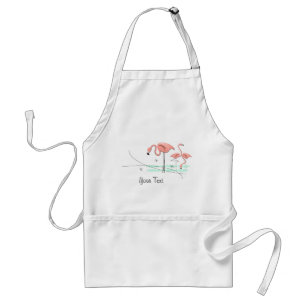 Tablier Tabard Flamingo Ocean Trio 3 Texte