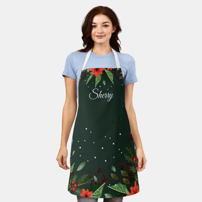 Tablier Tabard Hiver Verts (Porté)