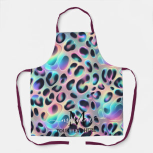 Tablier Tabard Imprimé Léopard Opale Glamour Féminin
