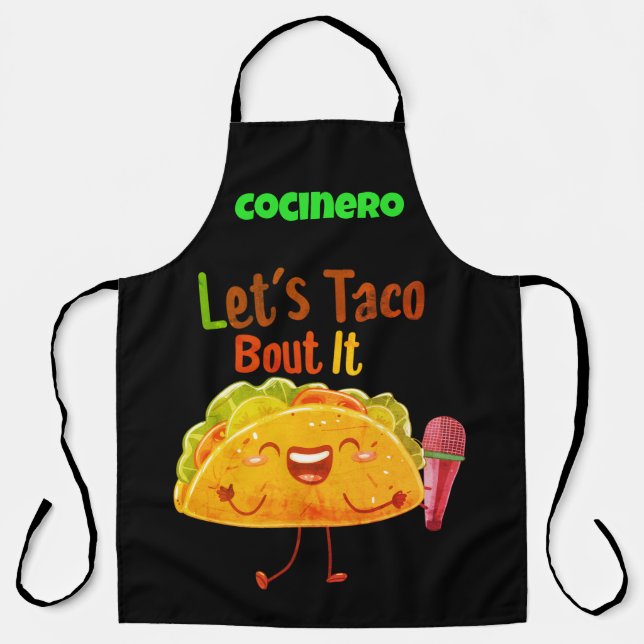 Tablier Taco Chef Apron (Recto)