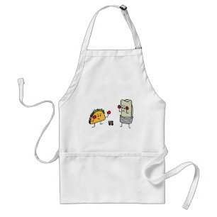 Tablier Taco contre le burrito