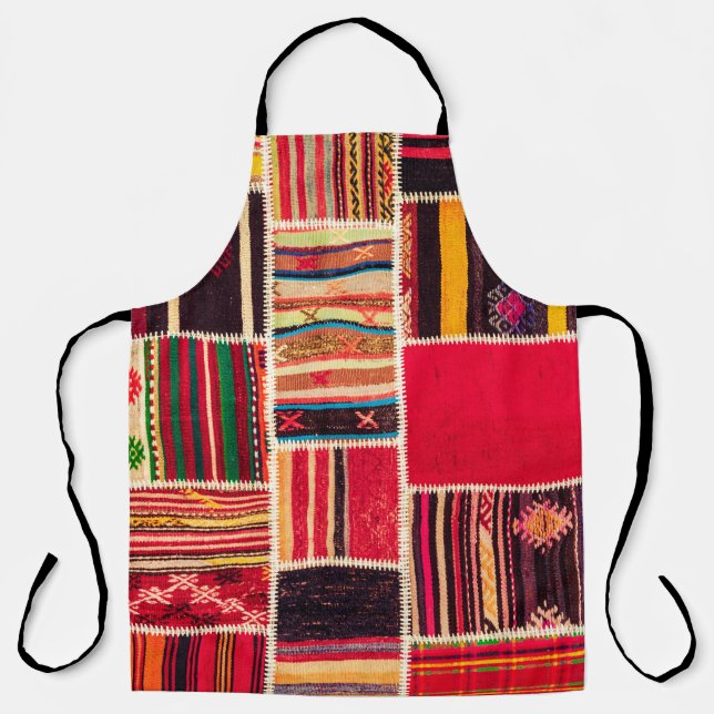 Tablier Tapis turc Tissu artisanal (Recto)