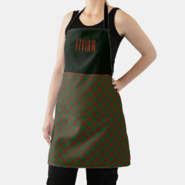 Tablier Tartan à carreaux Fraser de Castle Leathers