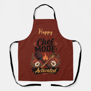 Tablier Tasse Mode Chef Activé