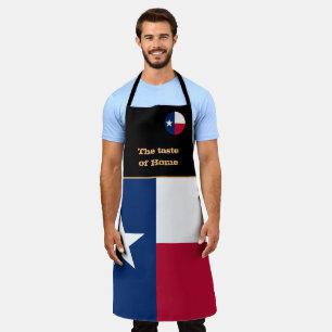 Tablier Taste of Home & Texas Flag, Texas /America Cuisine