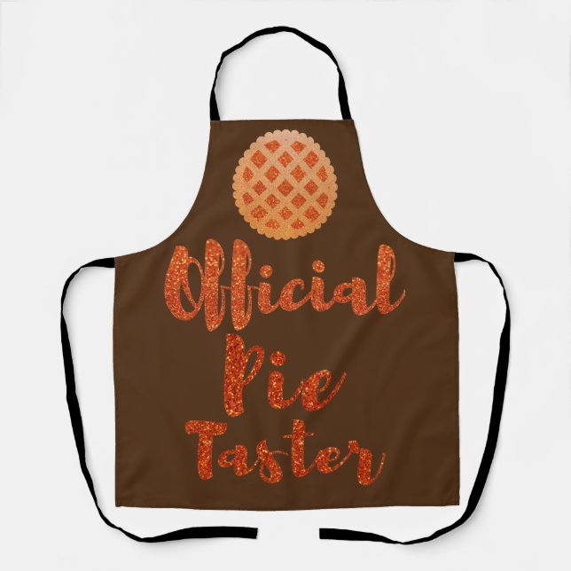 Tablier Taster de tarte officiel Thankgiving (Recto)