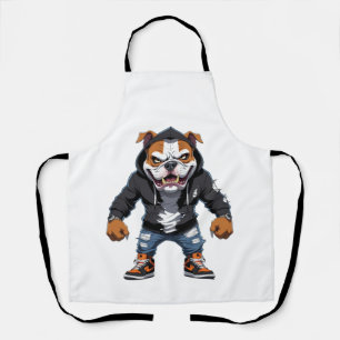 Tablier Taureau Alpha Urbain Bouledogue � Mascotte de Styl