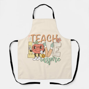 Tablier Teach Love Inspire