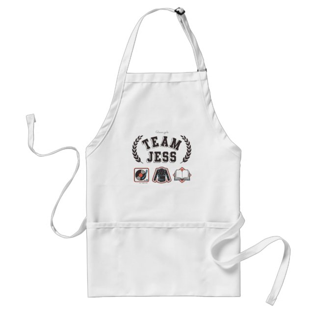 Tablier Team Jess Gilmore Girls Design (Devant)