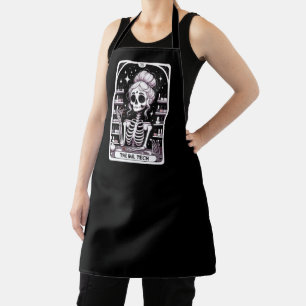 Tablier Technicien à ongles de Tarot Noir