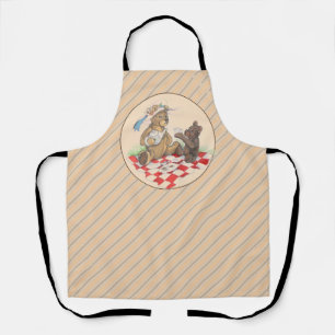Tablier Teddy Bear Pique-nique Zazzle