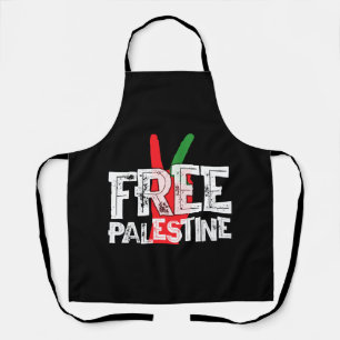 Tablier Tee-shirt pour la paix en Palestine, cessez-le-feu