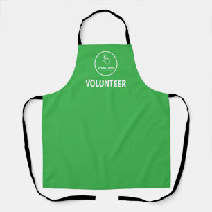 Tablier Téléchargez facilement votre logo Custom Volunteer