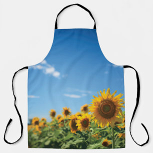 Tablier Terrain de tournesol