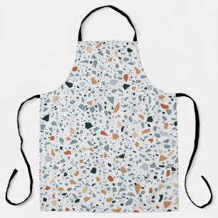 Tablier Terrazzo sol marbre sans soudure patter artisanal