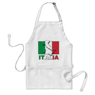 Tablier Terre de drapeau de l'Italie