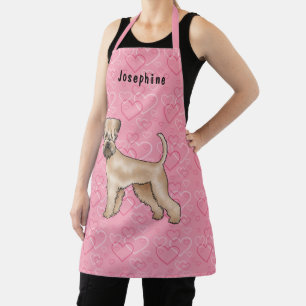 Tablier Tervueren à poil doux Motif Cœur Amour Chien