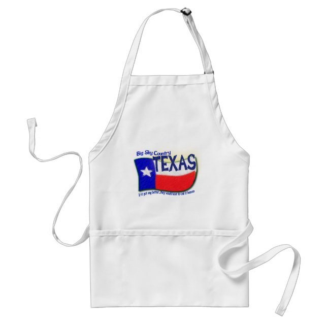 Tablier Texas Big Sky Country (Devant)