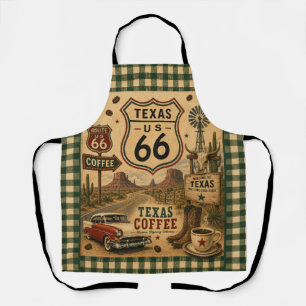 Tablier Texas Ranch Coffee Kitchen Américain