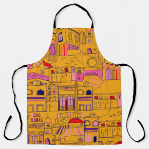 Tablier Textile mexicain Design Motif sans couture