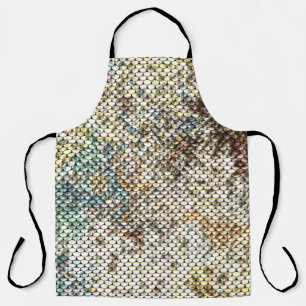 Tablier Texture de paillettes sans couture : arrière - pla