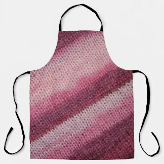 Tablier Texture de tissu en nappe, abstrait violet-rose.