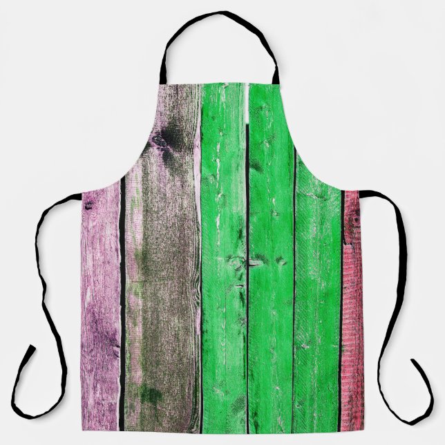 Tablier Texture de vieux bois fenceabstract, arrière - pla (Recto)