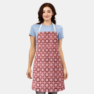 Tablier Texture moderne rose