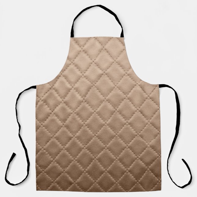 Tablier Textureleather en cuir, motif, abstrait, animal, (Recto)