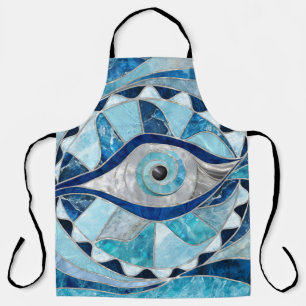 Tablier Textures minérales en mosaïque d'Amulet des yeux m