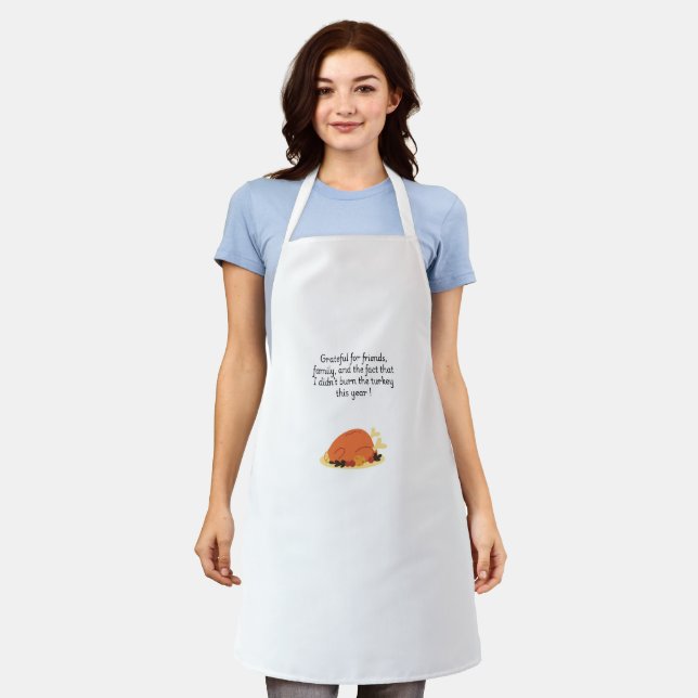 Tablier Thanksgiving Chef cuisinier une citation drôle ave (Porté)