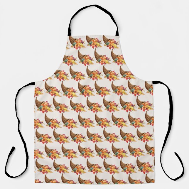 Tablier Thanksgiving Cornucopia Apron (Recto)