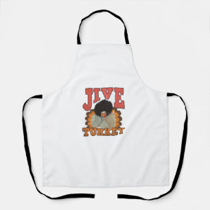 Tablier Thanksgiving & Fall Apparel, Jive Turquie - Retro 