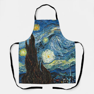 Tablier The Starry Night by Vincent Van Gogh