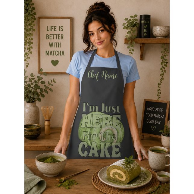 Tablier Thé vert Matcha (Créateur téléchargé)